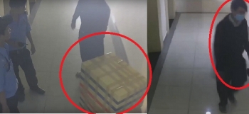 Xuất hiện clip ghi lại cảnh nghi phạm dùng thùng xốp đựng xác nữ sinh lớp 9 phi tang