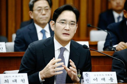 Ph&oacute; Chủ tịch Tập đo&agrave;n Samsung Electronics Lee Jae Yong.
