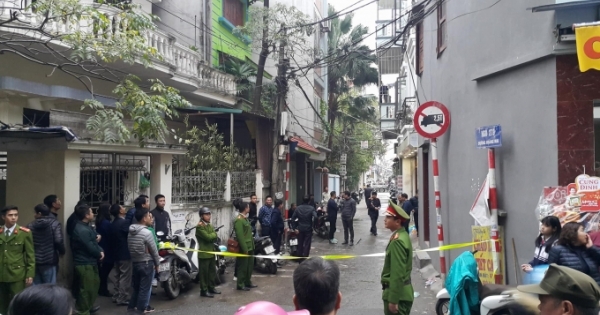 Video: Phong tỏa hiện trường nơi phát hiện thi thể là Chủ tịch huyện Quốc Oai