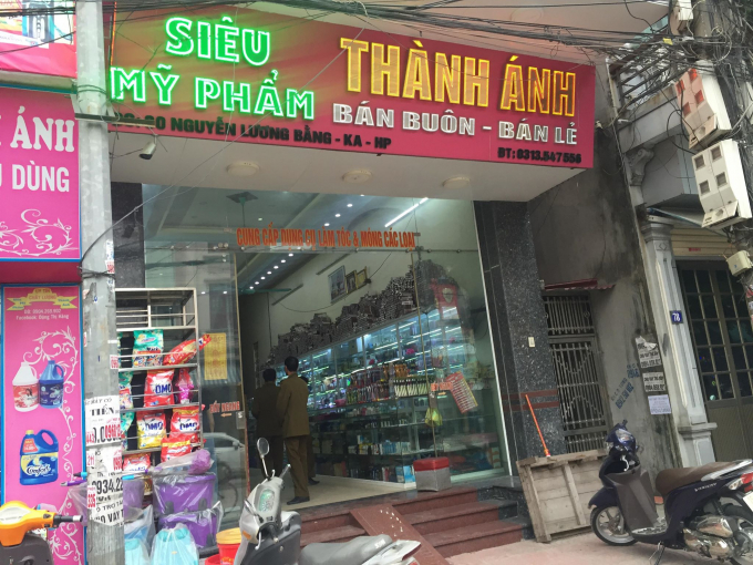 Cửa h&agrave;ng Th&agrave;nh &Aacute;nh c&oacute; địa chỉ tại đường Nguyễn Lương Bằng - Kiến An - Hải Ph&ograve;ng.