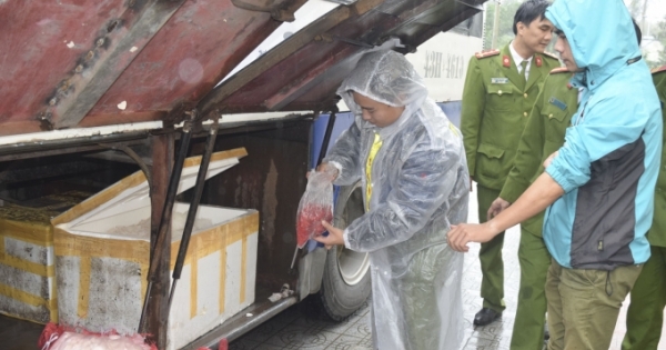 Thừa Thiên Huế: Phát hiện 200kg da heo hôi thối