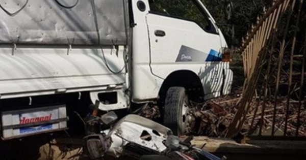 Khánh Hòa: Xe tải mất lái tông trực diện xe máy, cụ ông 70 tuổi tử vong
