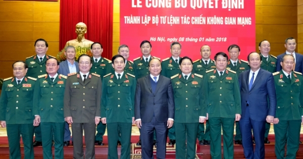 Bộ Quốc phòng công bố thành lập Bộ tư lệnh Tác chiến không gian mạng