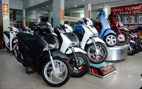 Việt Nam đứng thứ 4 thế giới về tiêu thụ xe máy