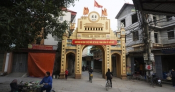 Thông điệp đặc biệt trên những cổng làng ngoại thành Hà Nội