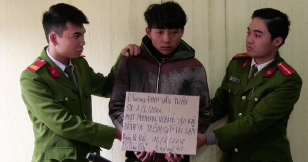 Lào Cai: Bắt nam thanh niên liên tiếp trộm 3 xe máy