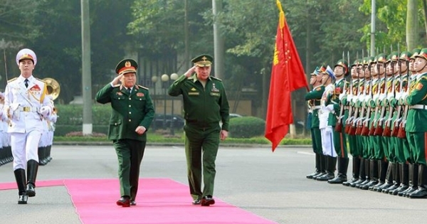 Đẩy mạnh hợp tác quốc phòng Việt - Nga