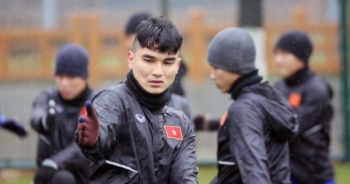 Thời tiết khắc nghiệt tại Thường Châu - Trung Quốc đang thách thức tuyển U23 Việt Nam