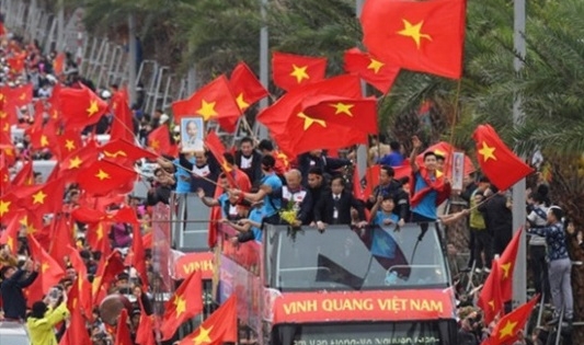 Báo chí quốc tế ấn tượng với màn chào đón U23 Việt Nam tại Hà Nội
