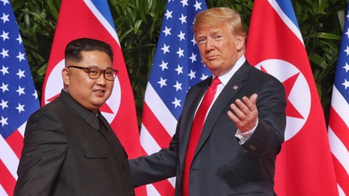 Tổng thống Mỹ Donald Trump v&agrave; Nh&agrave; l&atilde;nh đạo Triều Ti&ecirc;n Kim Jong-un đ&atilde; c&oacute; cuộc gặp gỡ v&agrave; th&aacute;ng 6/2018 tại Singapore. (Ảnh: Reuters)