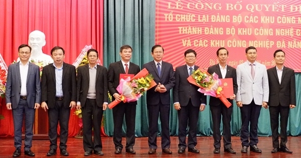 Thành lập Đảng bộ Khu công nghệ cao và các khu công nghiệp Đà Nẵng