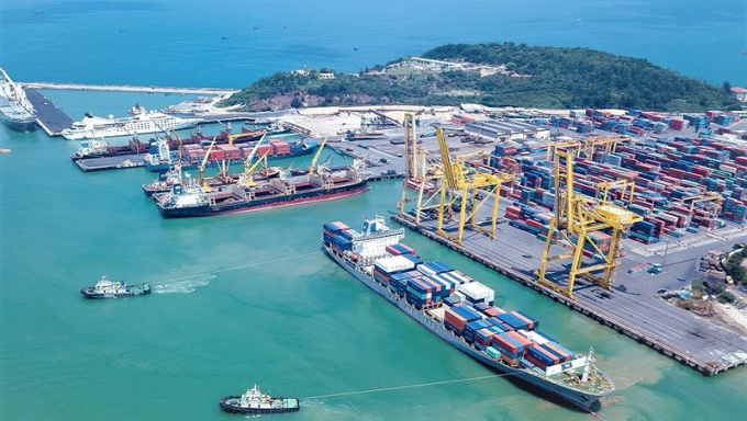 Sau khi đầu tư giai đoạn khởi động, Cảng Li&ecirc;n Chiểu c&oacute; thể tiếp nhận t&agrave;u container sức chở tới 8.000 TEUs