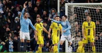 Man City 9-0 Burton Albion: Tỉ số không tưởng