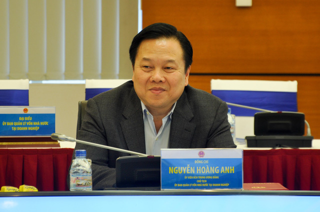 &Ocirc;ng Nguyễn Ho&agrave;ng Anh - Chủ tịch Ủy ban Quản l&yacute; vốn nh&agrave; nước tại doanh nghiệp