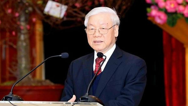 Tổng B&iacute; thư, Chủ tịch nước Nguyễn Ph&uacute; Trọng.