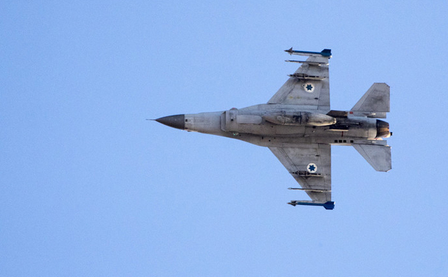 Chiến đấu cơ F-16 của qu&acirc;n đội Israel. Ảnh: AFP