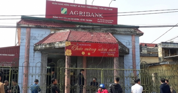 Vụ cướp ngân hàng Thái Bình: 2 tên cướp tấn công làm 4 người bị thương