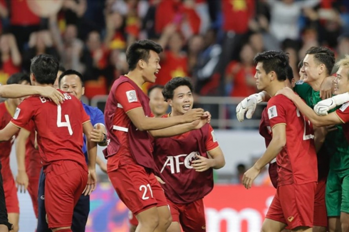 ĐT Việt Nam sẽ chạm tr&aacute;n Nhật Bản ở trận tứ kết đầu ti&ecirc;n Asian Cup 2019. Ảnh: AFC.&nbsp;