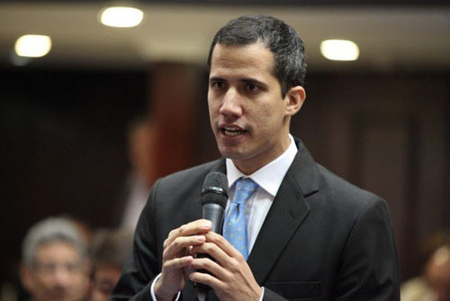 &Ocirc;ng&nbsp;Juan Guaido - L&atilde;nh đạo phe đối lập Venezuela. Ảnh:&nbsp;AP.