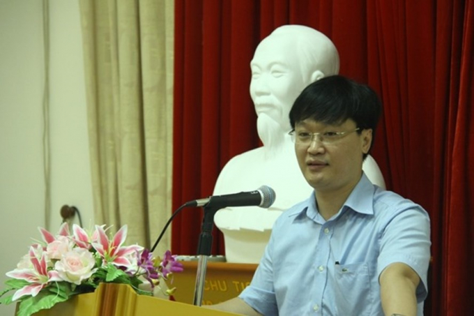 T&acirc;n Thứ trưởng Bộ Kế hoạch v&agrave; Đầu tư Nguyễn Đức Trung. Ảnh: mpi.gov.vn.&nbsp;