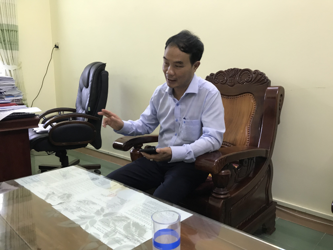 Ông Đinh Quang Ven - Quyền Chủ tịch UBND huyện Sơn Tây.