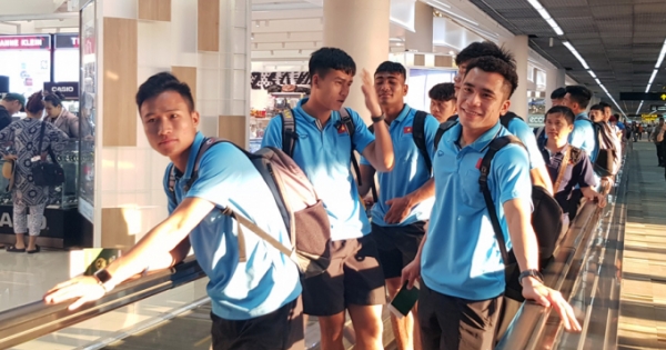 ĐT U23 Việt Nam đã đến Buriram sẵn sàng cho VCK U23 châu Á 2020