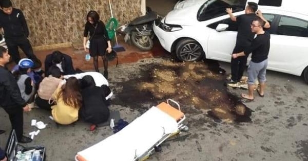 Nghi vấn bác sĩ say rượu lái ô tô tông trọng thương đồng nghiệp trên phố Hà Nội