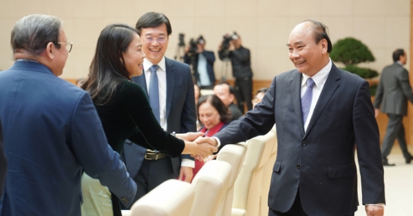 Thủ tướng Nguyễn Xuân Phúc gặp mặt các tổ chức chính trị - xã hội và hội quần chúng