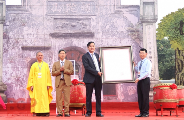 Mộc bản chùa Bổ Đà được công nhận là Bảo vật quốc gia