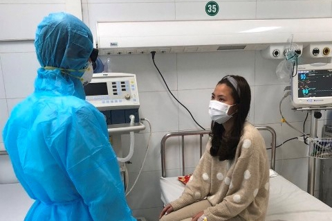 Nữ bệnh nhân N.T.T (25 tuổi, quê Yên Định, Thanh Hóa) đã ổn định sức khỏe và đang chờ kết quả xét nghiệm