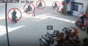 Video: Hoa mắt với pha dàn cảnh "siêu tinh vi" của nhóm trộm cắp xe máy