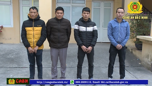 Bắc Ninh: Bắt giữ 4 đối tượng trộm cắp tài sản