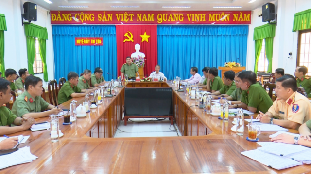 An Giang: Sơ kết 1 tháng thực hiện kế hoạch đấu tranh với tội phạm, tệ nạn xã hội và ma túy trên địa bàn huyện Tri Tôn