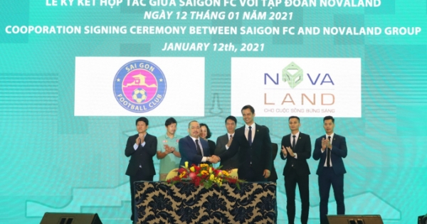 Novaland “gia tăng” trợ lực để giúp Sài Gòn FC phát triển bền vững và vươn tầm quốc tế