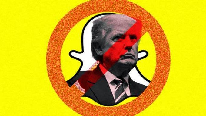 Snap Inc thông báo sẽ khóa vĩnh viễn tài khoản của Trump trên ứng dụng Snapchat do lo ngại sau vụ bạo loạn ở Đồi Capitol tuần trước.