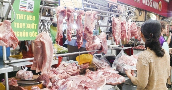 Thịt lợn đã được đưa vào diện bình ổn giá ở một số địa phương