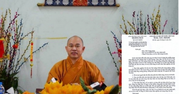 Giáo hội Phật giáo Việt Nam chỉ đạo thực hiện nghiêm các biện pháp tăng cường phòng, chống dịch bệnh Covid-19