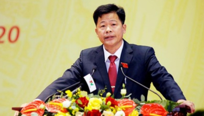 Bí thư Thành ủy TP Thái Nguyên Phan Mạnh Cường trước khi bị khởi tố.