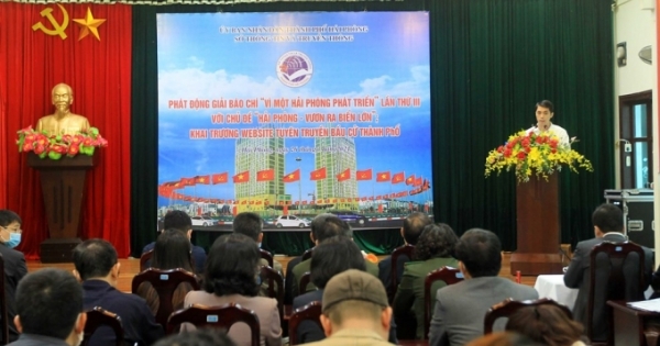 Báo Pháp luật Việt Nam đạt giải Báo chí “Vì một Hải Phòng phát triển” lần thứ III