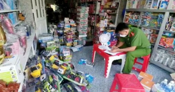 Bắt giữ hàng loạt đồ chơi trẻ em có xuất xứ Trung Quốc