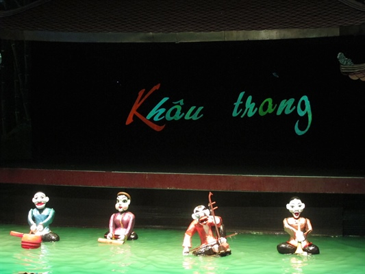 Tiết mục Chung tay đẩy lùi Covid của Nhà hát Múa rối Việt Nam.