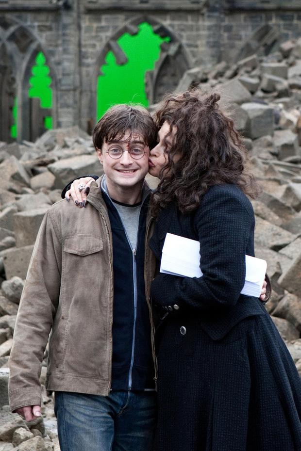 Emma Watson, Daniel Radcliffe và Rupert Grint trong “Kỷ niệm 20 năm Harry Potter: Trở lại Hogwarts”.