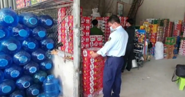 Kiểm tra cơ sở kinh doanh tại An Giang, tạm giữ hơn 600 thùng bia không có hóa đơn chứng từ