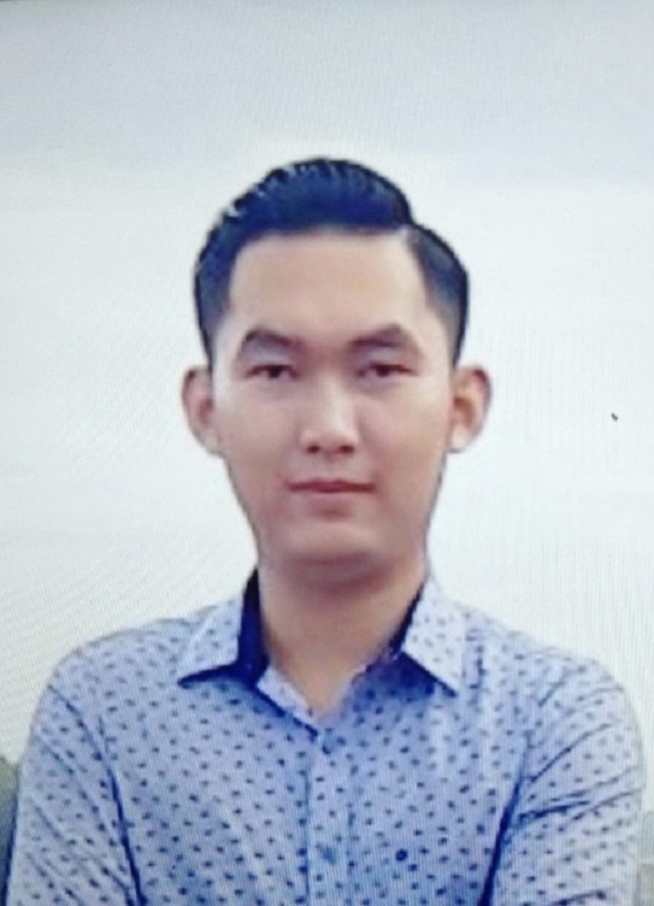 Bị can Nguyễn Trung Nghĩa tại cơ quan Công an.