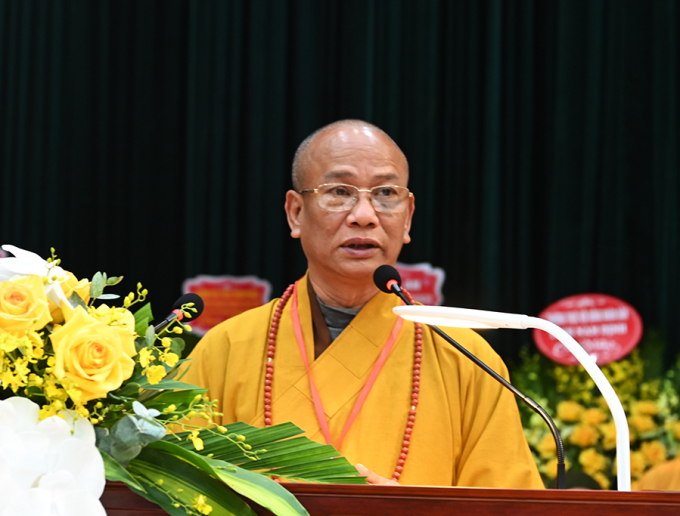 Hòa Thượng Thích Quảng Hà tái đắc cử trưởng Ban Trị sự nhiêm kỳ 2022 – 2027.