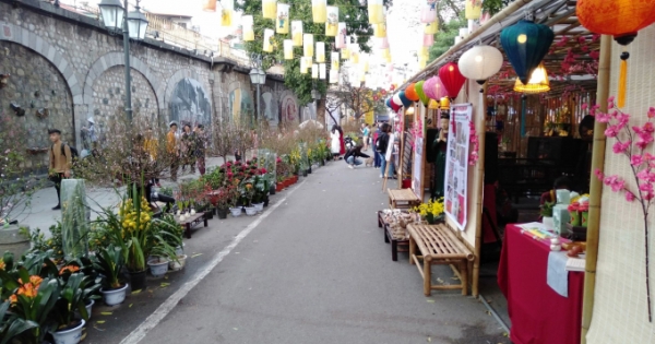 Hà Nội: Phân luồng giao thông tổ chức chợ hoa xuân Tết Nhâm Dần 2022