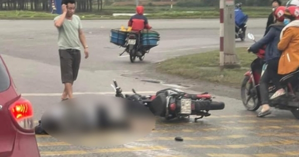 Xe tải va chạm với xe đạp điện, một nữ sinh tử vong thương tâm