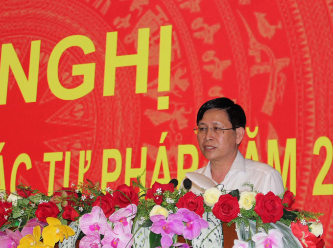 Ông Lê Ngọc Khánh Phó Chủ tịch UBND tỉnh Bà Rịa – Vũng Tàu ghi nhận và phát biểu chỉ đạo.