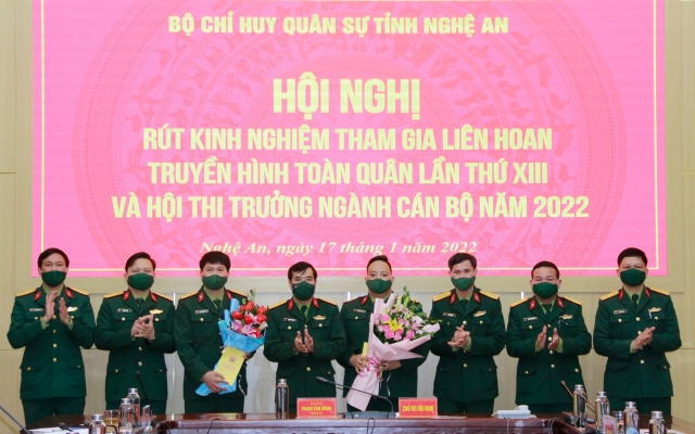Bộ CHQS tỉnh Nghệ An - Chào xuân 2022 với những