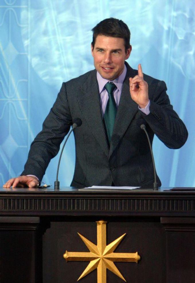 Ngôi sao màn bạc Tom Cruise phản đối tâm lý học.
